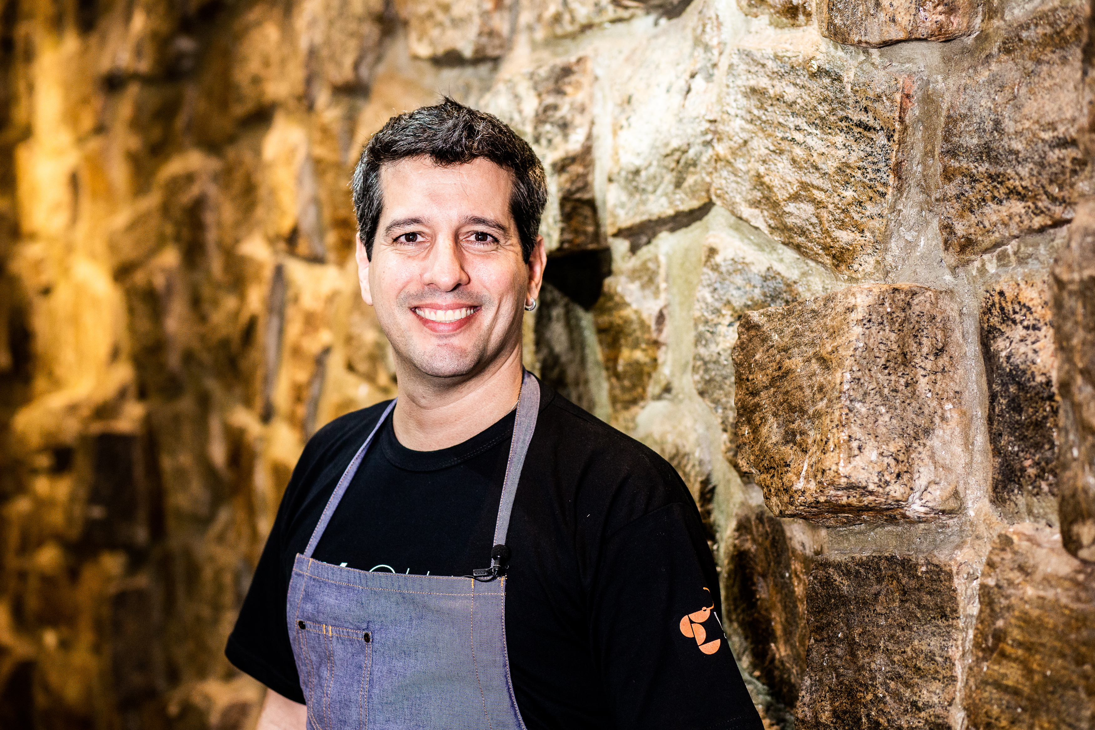 Retrato do chef André Castro