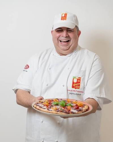Retrato do chef Jaqueson Dichoff